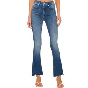 MOTHER The Runaway Step Fray Jeans